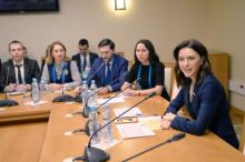 докторанты на совещании