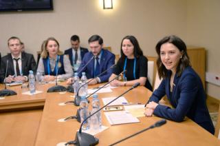 докторанты на совещании